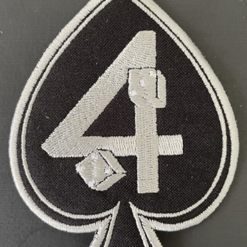 USAF 47th Fighter Squadron Patch Black