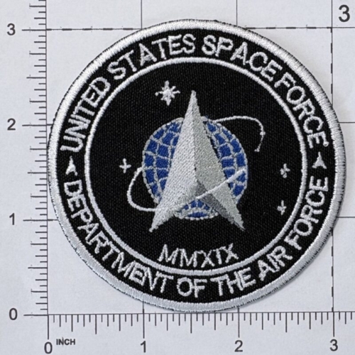 USAF US space Force Department of The Air Force Patch 3″