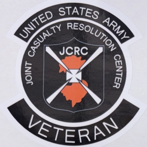 US Army Joint Casualty Resolution Center Veteran Sticker