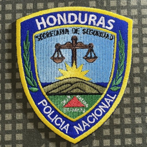 Honduras Secretaria de Seguridad Policia Nacional Patch
