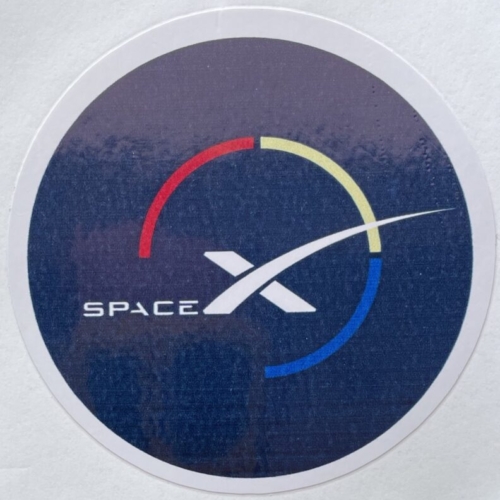 Spacex Logo Sticker
