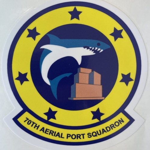 USAF 70th Aerial Port Squadron Sticker