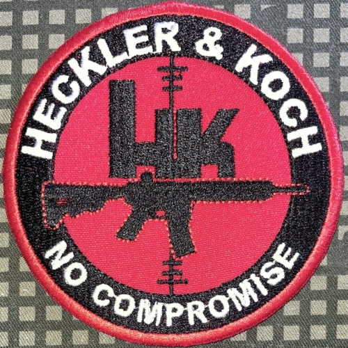 Heckler & Koch No Compromise Patch 3″