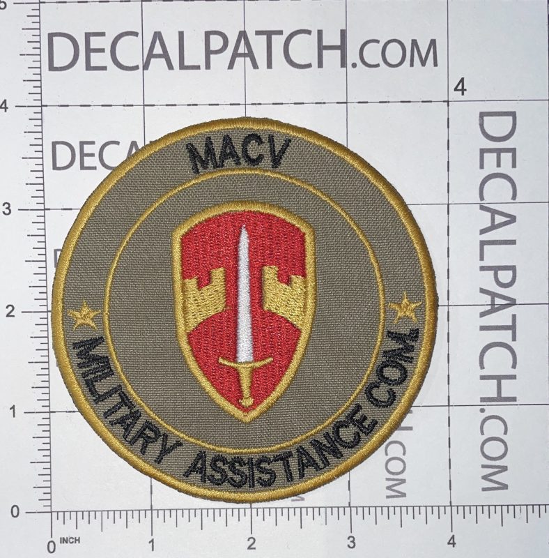 Us Army Macv Military Assistance Command Vietnam Patch Decal Patch Co