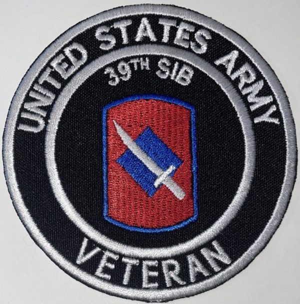US Army 39th SIB Infantry Brigade Veteran Patch - Decal Patch - Co