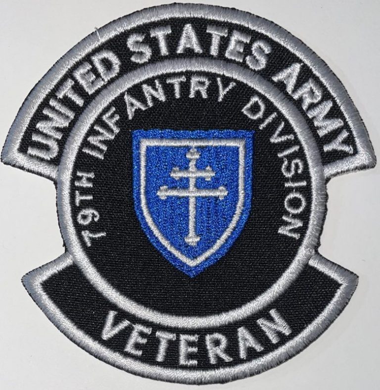 US Army 79th Infantry Division Veteran Patch Decal Patch Co
