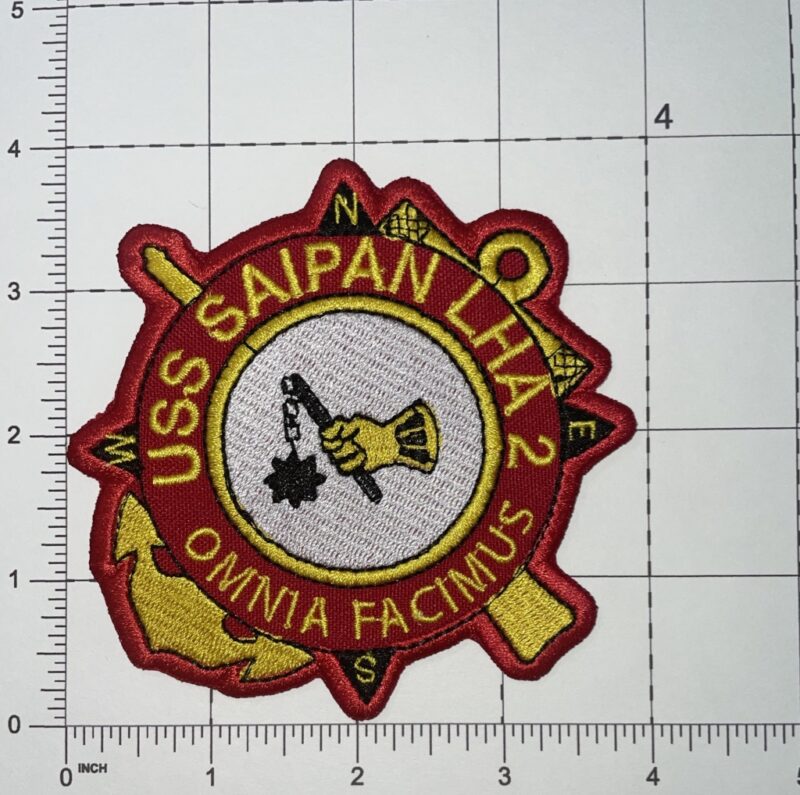 USS SAIPAN LHA-2 HAT CAP USN NAVY SHIP AMPHIBIOUS ASSAULT TARAWA CLASS