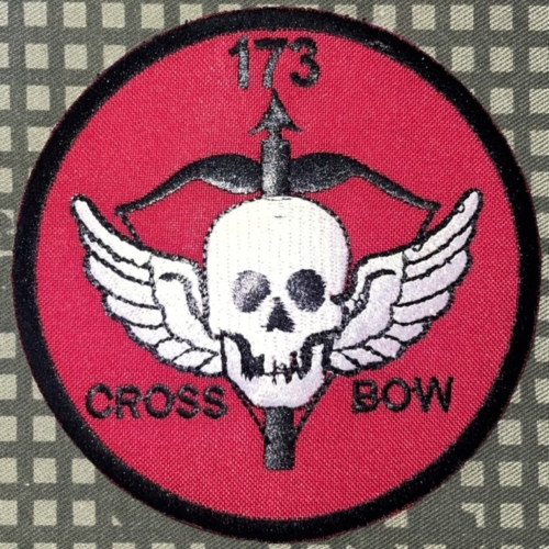 US Army Aviation 173rd Assault Helicopter Company Cross Bow Patch