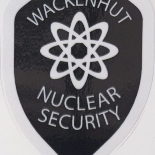 Wackenhut Nuclear Security Private Security Contractors Sticker