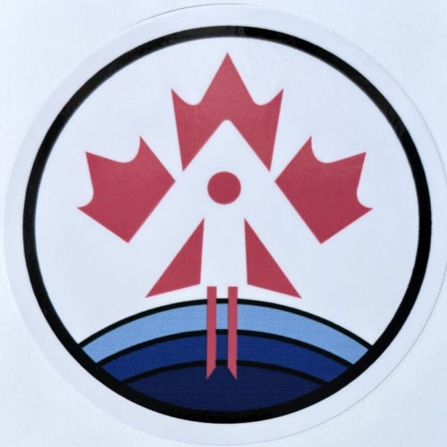 Canadian Space Agency Agence Spatiale Canadienne Sticker