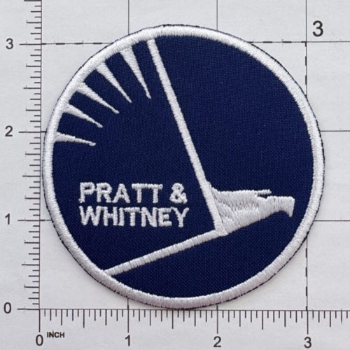 USAF Blue Pratt & Whitney Aircraft Engines Patch 3″