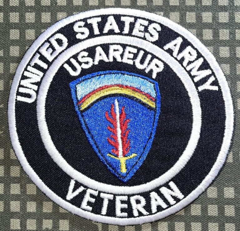 Us Army Europe Usareur Veteran Patch Decal Patch Co