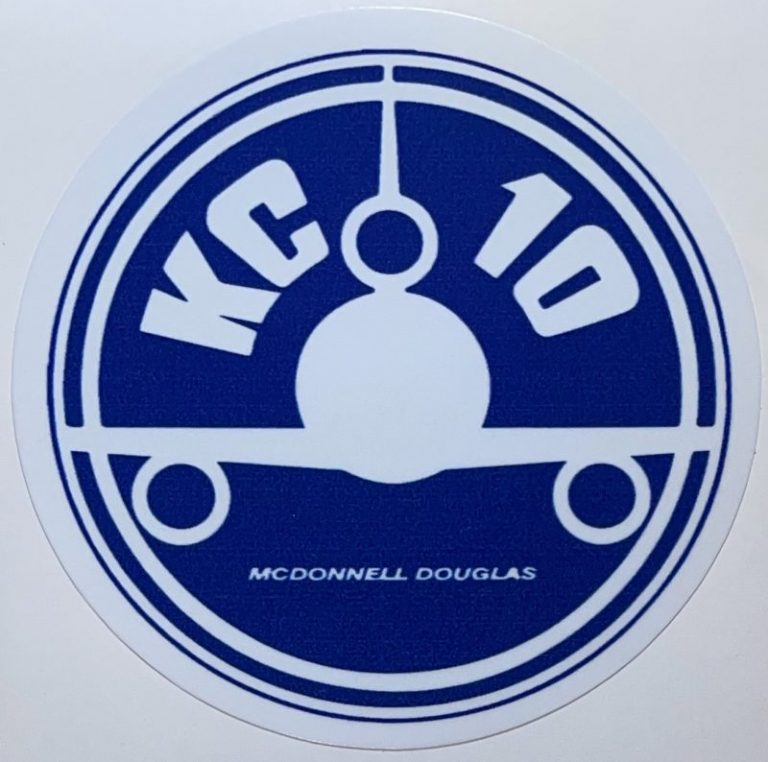 USAF KC10 McDonnell Douglas Sticker Decal Patch Co