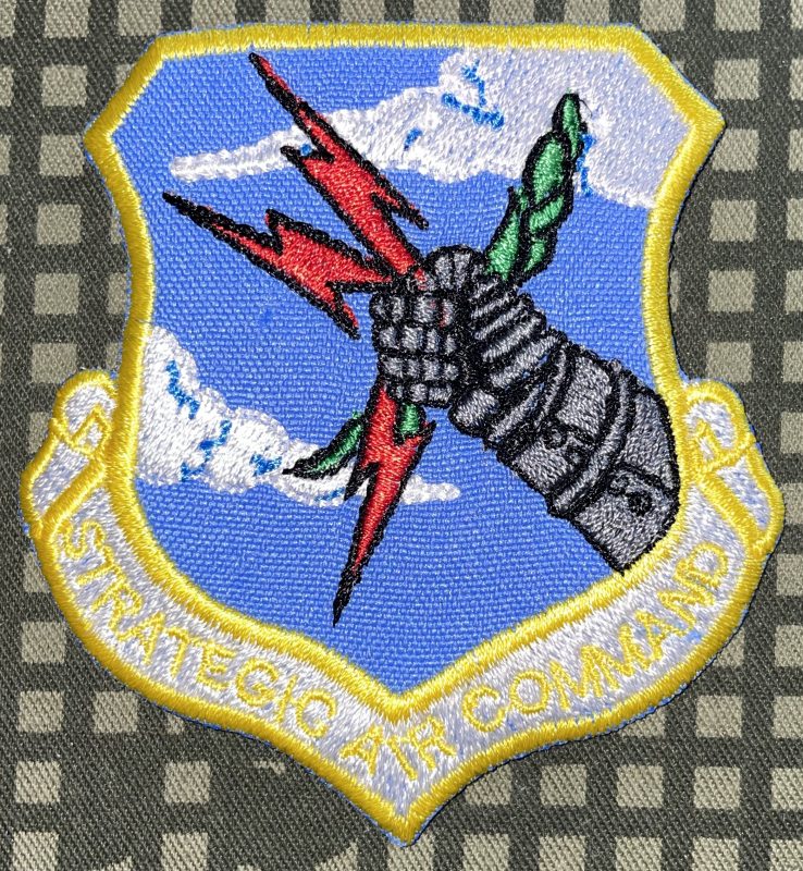 USAF Strategic Air Command Patch Decal Patch Co