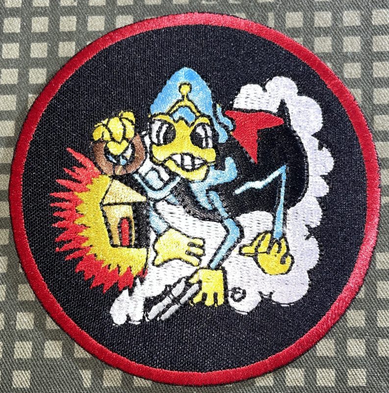 USAF 419th Night Fighter Squadron Patch - Decal Patch - Co