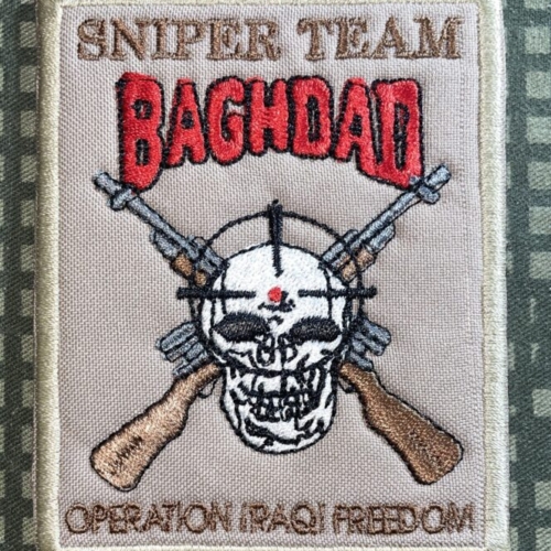 Sniper Team Baghdad OIF Operation Iraqi Freedom Patch