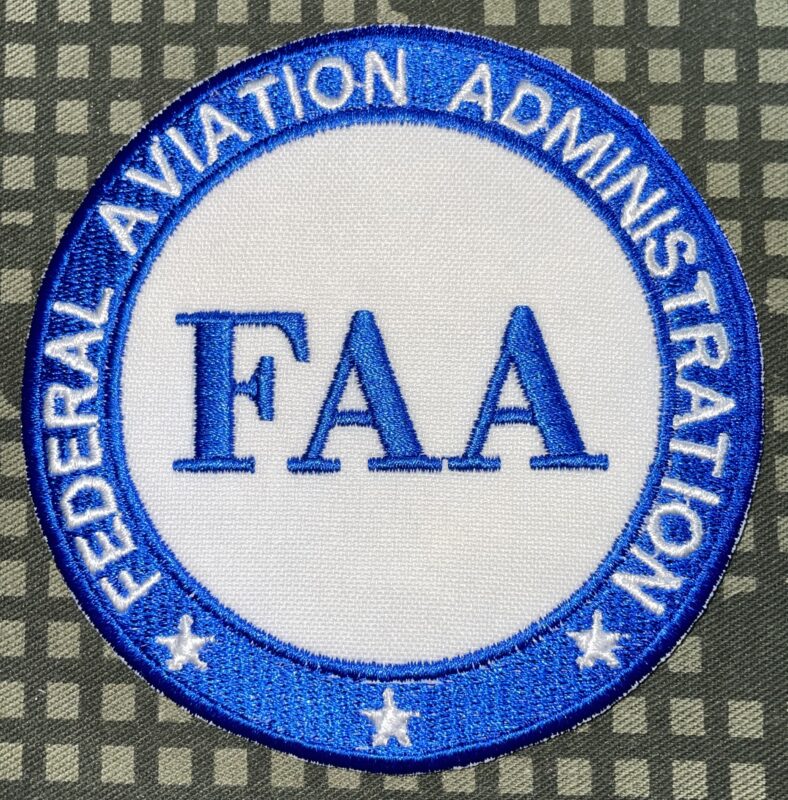Federal Aviation Administration FAA Sticker Decal – Weatherproof, Airport Theme, Darkside Ltd