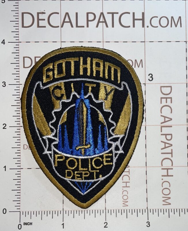 Gotham City Police Department Patch - Decal Patch - Co