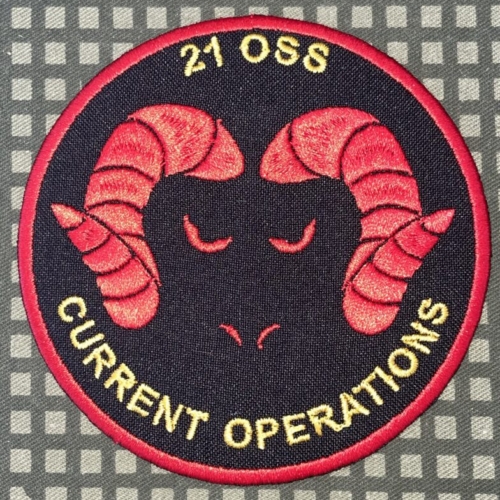 USAF 21 OSS Current Operations Patch