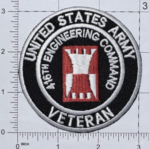 US Army 416th Engineer Command Veteran Patch 3″