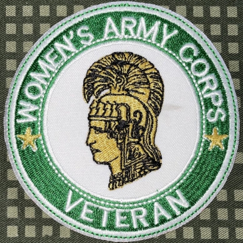 US Army Women’s Army Corps Veteran Patch 3″