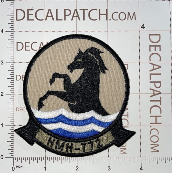 USMC HMH-772 Marine Heavy Helicopter Squadron Patch - Decal Patch - Co