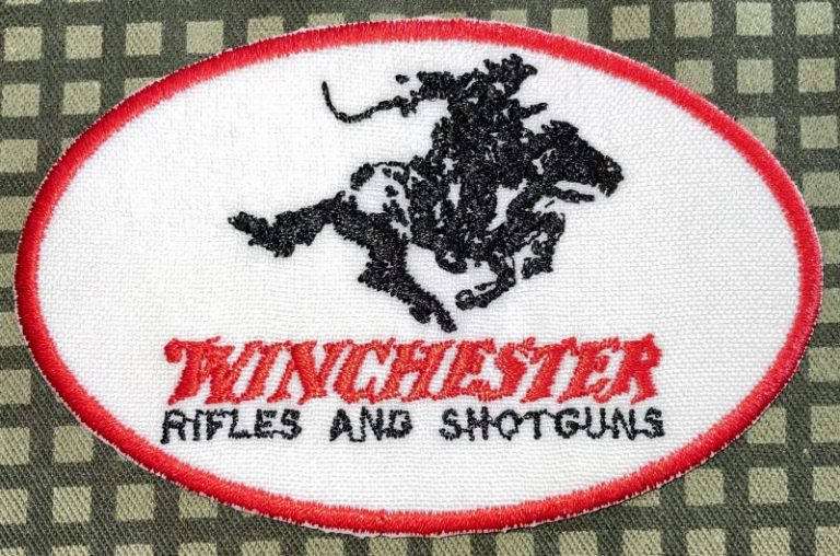 Winchester Firearms Gun Rifle Pistol Shooting Logo Patch Decal Patch Co