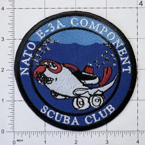 NATO E-3A Component Scuba Club Patch